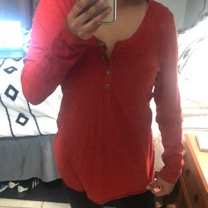 Patagonia women’s Red Long Sleeve sz LG worn twice